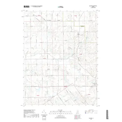 2019 Map of Blocher, 2019 Print