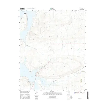 2016 Map of Blocker, 2016 Print