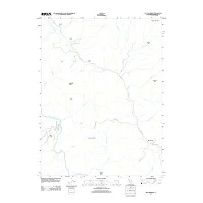2012 Map of Blocksburg, 2012 Print