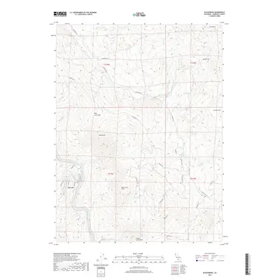 2018 Map of Blocksburg, 2018 Print