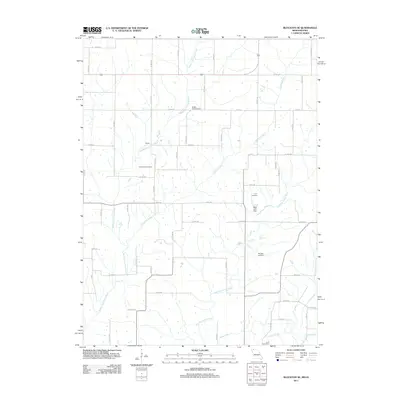 2011 Map of Blockton SE, 2011 Print