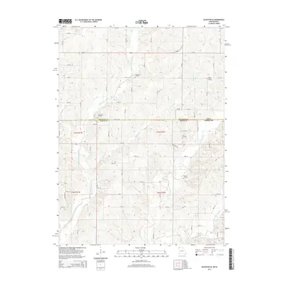 2014 Map of Blockton SE, 2014 Print