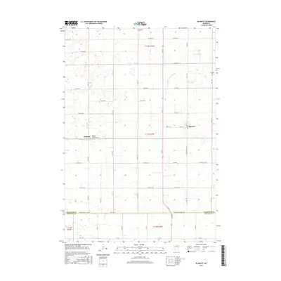 2016 Map of Blomkest, 2016 Print