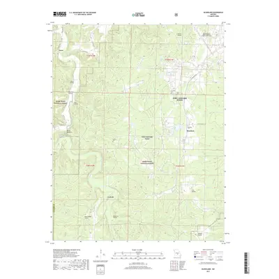 2017 Map of Bloodland, 2017 Print