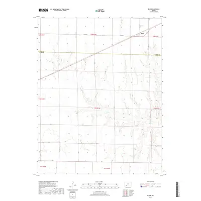 2018 Map of Bloom, 2018 Print