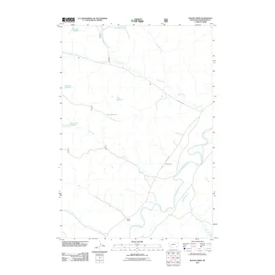 2011 Map of Bloom Creek, 2011 Print