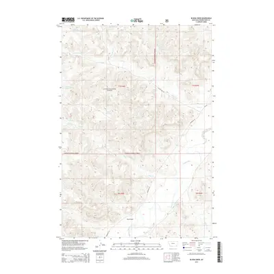 2014 Map of Bloom Creek, 2014 Print