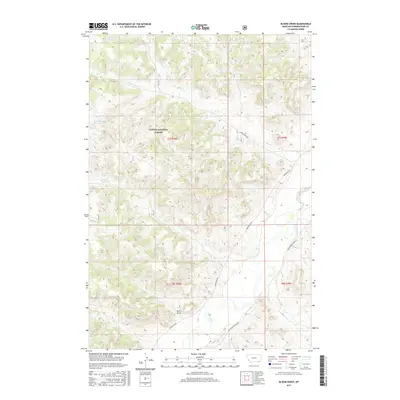 2017 Map of Bloom Creek, 2017 Print