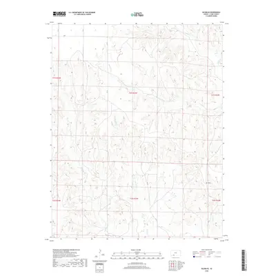 2018 Map of Bloom SE, 2018 Print