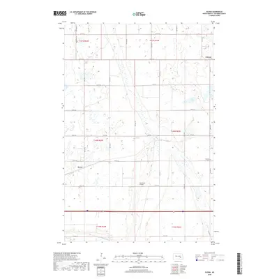 2018 Map of Bloom, 2018 Print