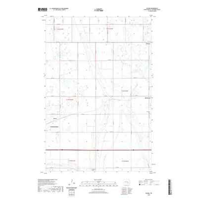 2020 Map of Bloom, 2020 Print