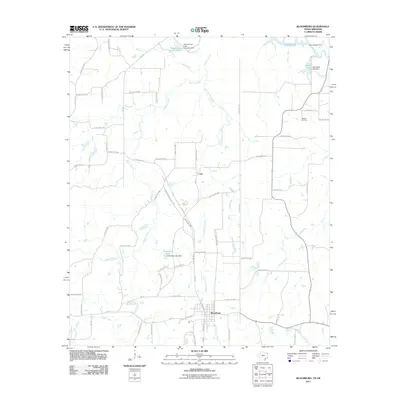 2011 Map of Bloomburg, 2011 Print