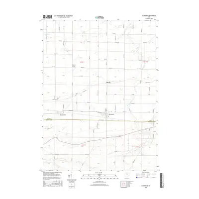 2016 Map of Bloomdale, 2016 Print