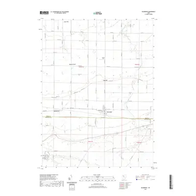 2019 Map of Bloomdale, 2019 Print