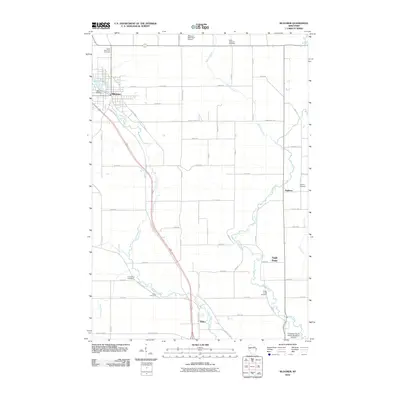 2010 Map of Bloomer, 2010 Print