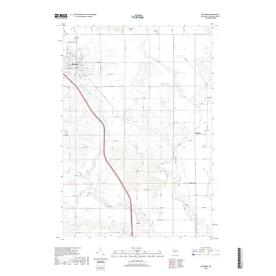 2018 Map of Bloomer, 2018 Print