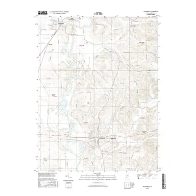 2016 Map of Bloomfield, 2016 Print