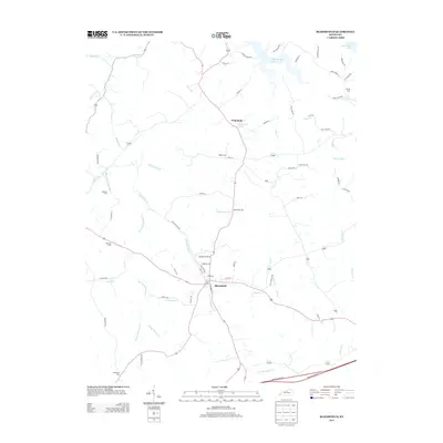 2013 Map of Bloomfield, 2013 Print