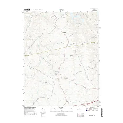 2016 Map of Bloomfield, 2016 Print
