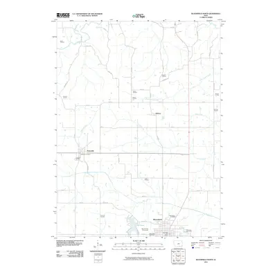2010 Map of Bloomfield North, 2010 Print
