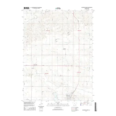 2015 Map of Bloomfield North, 2015 Print