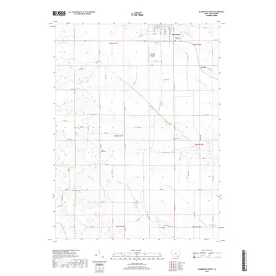 2018 Map of Bloomfield South, 2018 Print
