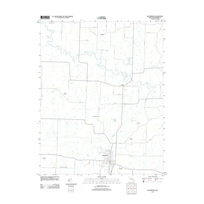 2012 Map of Bloomfield, 2012 Print