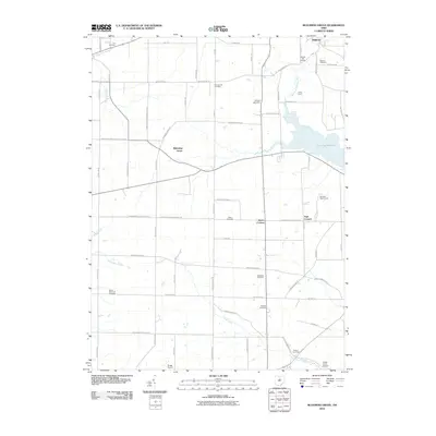 2010 Map of Blooming Grove, 2010 Print
