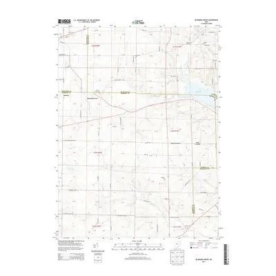 2013 Map of Blooming Grove, 2013 Print