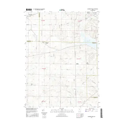 2016 Map of Blooming Grove, 2016 Print