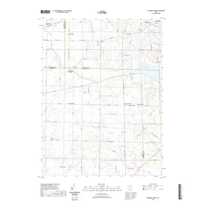 2019 Map of Blooming Grove, 2019 Print