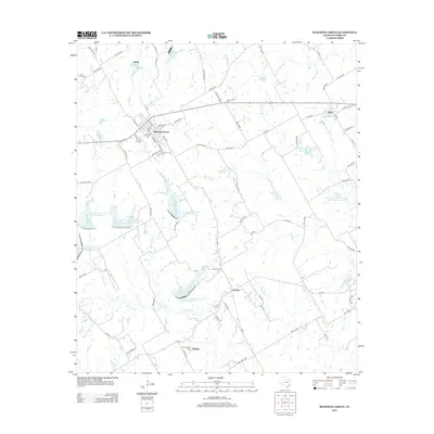 2012 Map of Blooming Grove, 2012 Print
