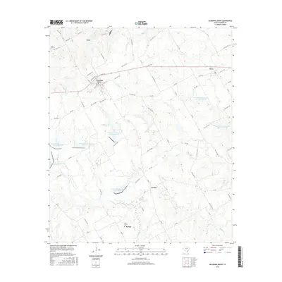 2016 Map of Blooming Grove, 2016 Print