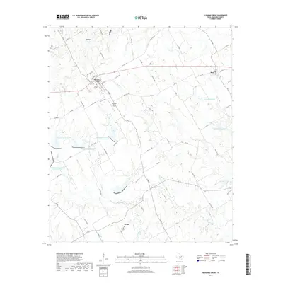 2019 Map of Blooming Grove, 2019 Print