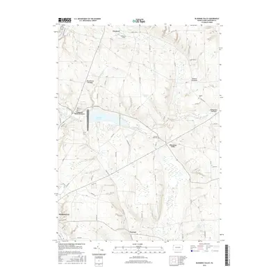 2016 Map of Blooming Valley, 2016 Print