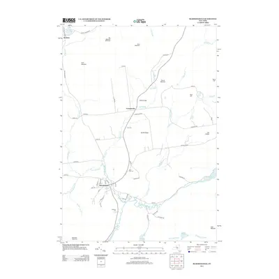 2013 Map of Bloomingdale, 2013 Print