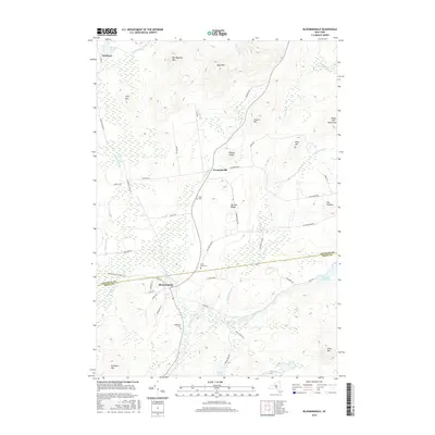 2016 Map of Bloomingdale, 2016 Print