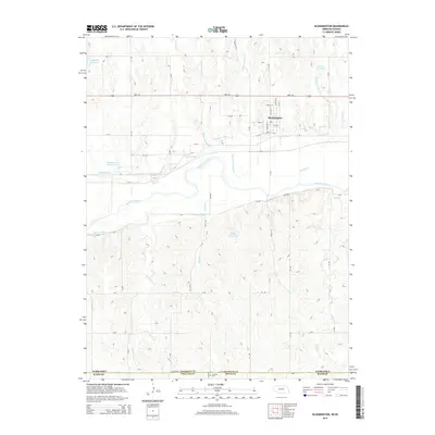 2014 Map of Bloomington, 2014 Print