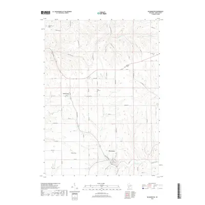 2018 Map of Bloomington, 2018 Print