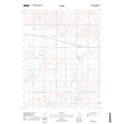 2018 Map of Bloomington, 2018 Print