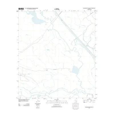 2013 Map of Bloomington SW, 2013 Print