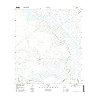 2016 Map of Bloomington SW, 2016 Print