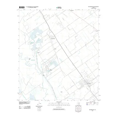 2010 Map of Bloomington, 2010 Print