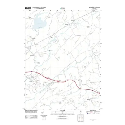 2011 Map of Bloomsbury, 2011 Print