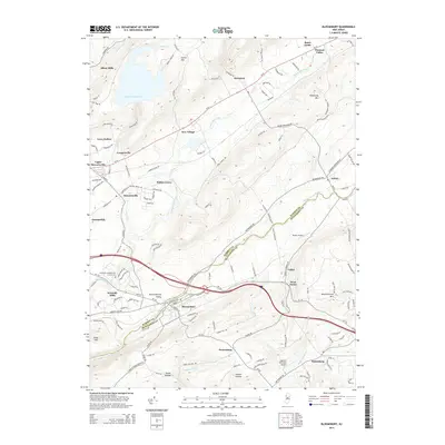 2014 Map of Bloomsbury, 2014 Print