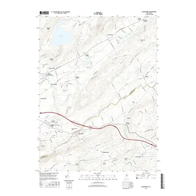 2016 Map of Bloomsbury, 2016 Print