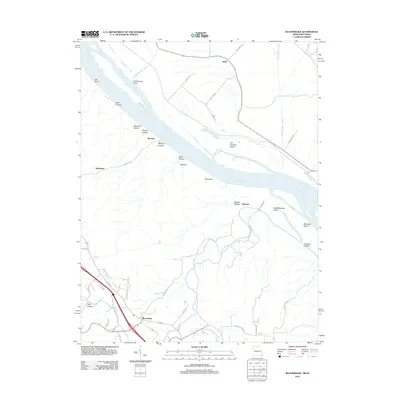 2012 Map of Bloomsdale, 2012 Print