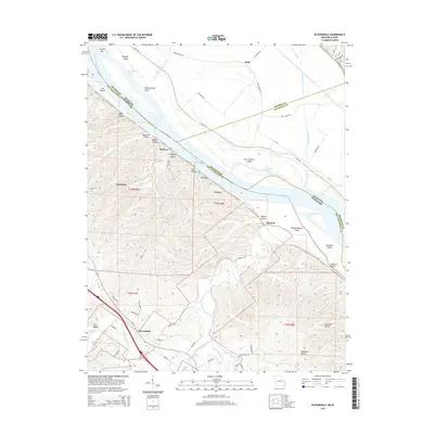2015 Map of Bloomsdale, 2015 Print