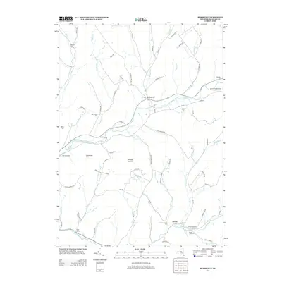 2013 Map of Bloomville, 2013 Print