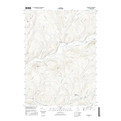 2016 Map of Bloomville, 2016 Print